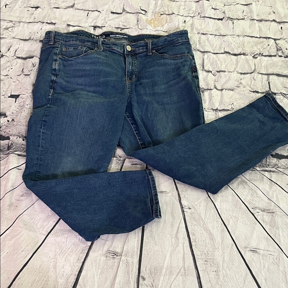 Torrid Indigo Straight Leg Jeans